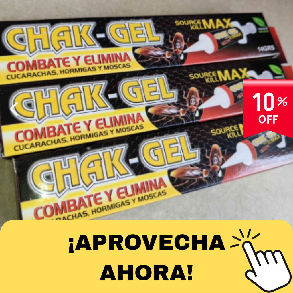 CHAK GEL VENENO PARA CUCARACHAS